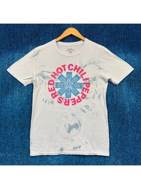 Red Hot Chili Peppers Tie Dye Graphic T-Shirt Size Medium